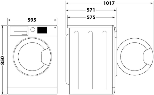 Пральна машина WHIRLPOOL FFB 7259 BV PL - 7