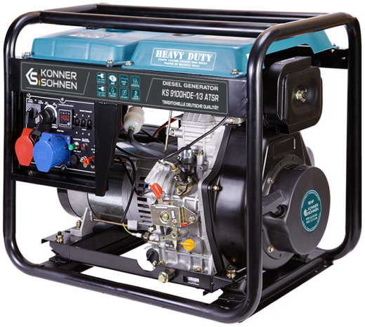 Генератор дизельный Konner&Sohnen KS 9100HDE-1/3 ATSR - 3