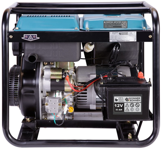 Генератор дизельный Konner&Sohnen KS 9100HDE-1/3 ATSR - 4