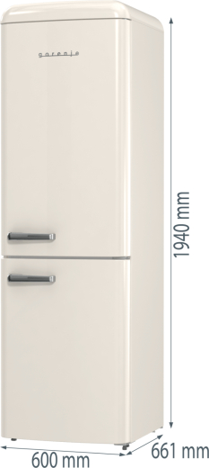 Холодильник з морозильною камерою GORENJE ONRK619DC - 12