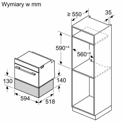 Шафа для підігріву Siemens BI710C1W1 - 5