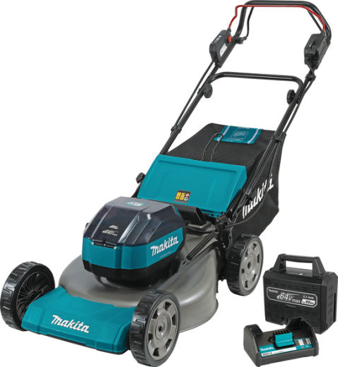 Газонокосилка аккумуляторная Makita LM004JB101 - 1