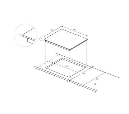 Индукционная плита HAIER HAMTSJ86TFTCF/1 - 10