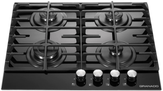 Газова варильна поверхня GRANADO GGH 62-104 Black glass - 1