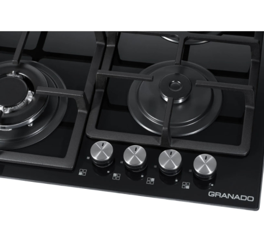 Газова поверхня GRANADO GGH 62-114 Black glass - 5
