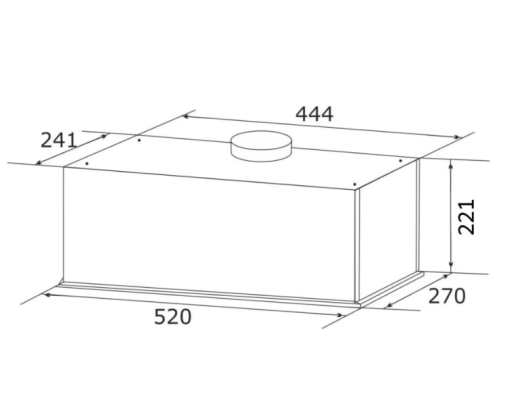 Вытяжка встроенная GRANADO Palamos 3603-1200 Inox - 6