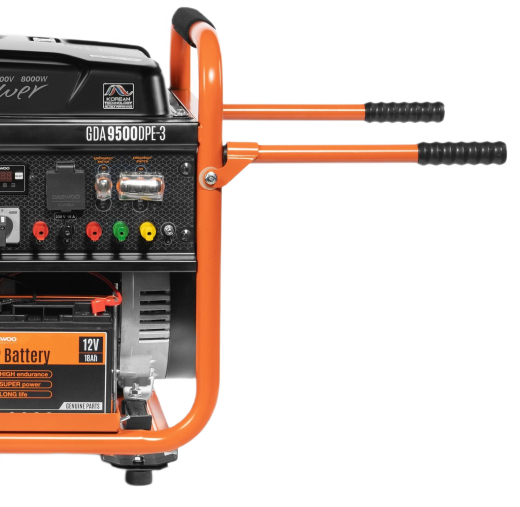 Генератор бензиновий Daewoo GDA 9500DPE-3 - 2