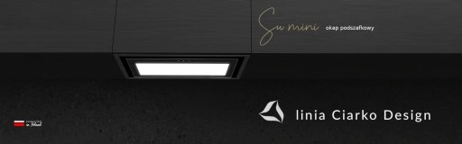 Вытяжка Ciarko Design Su Mini CDZ6001C black - 2