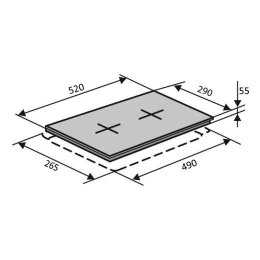 Варочная поверхность VENTOLUX HI 32 TC FBS - 6