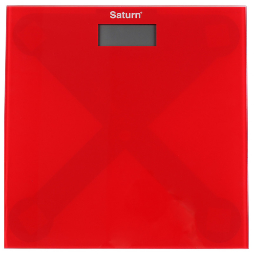 Весы напольные электронные Saturn ST-PS0294 Red - 1