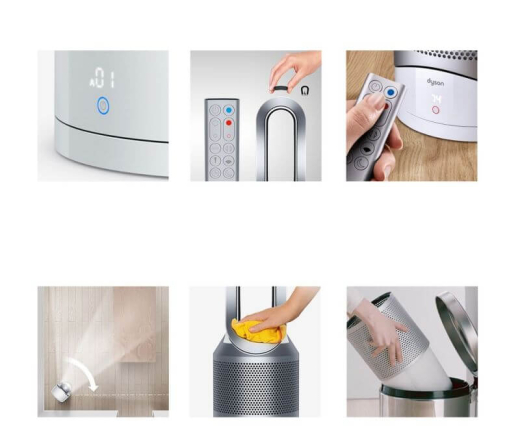 Очищувач повітря Dyson Pure Hot + Cool HP00 - 3