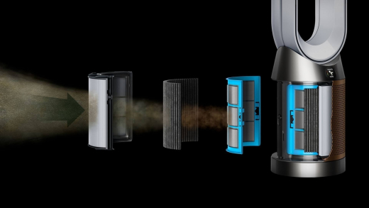 Очищувач повітря Dyson Purifier Cool Formaldehyde TP09 White/Gold (369876-01) - 6