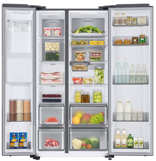 Холодильник з морозильною камерою Samsung RS68CG885ES9 - 2
