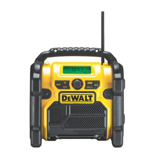 Радиоприемник DAB/FM, AUX порт, DeWALT DCR020 - 1