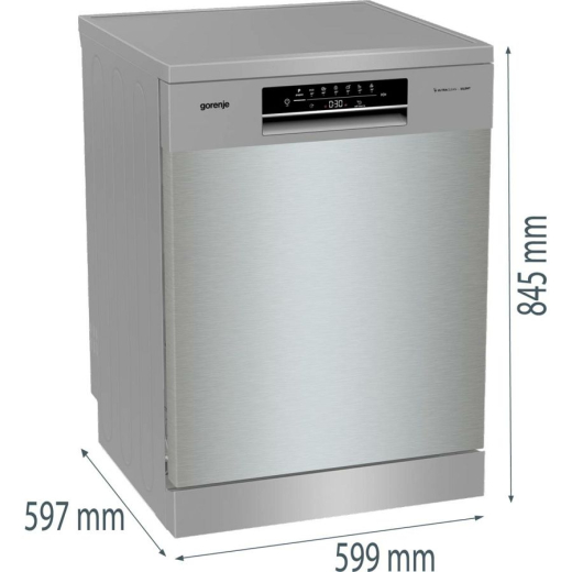 Посудомийна машина Gorenje GS643E90X - 4