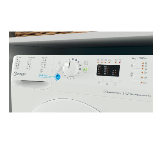 Стиральная машина Indesit BWSA 61294 W EU N - 6