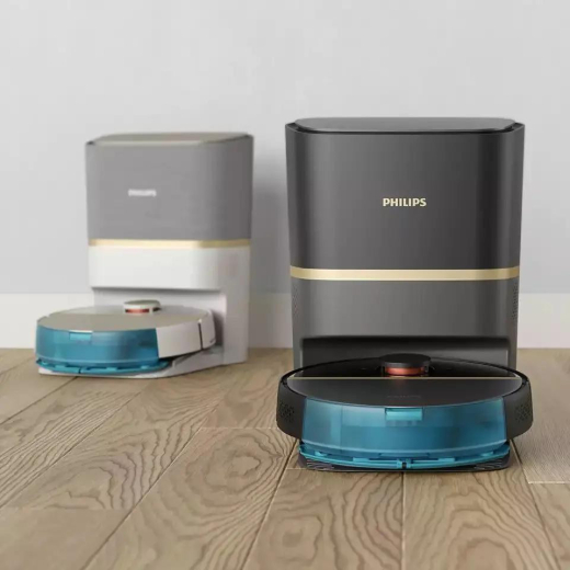 Робот-пылесос с влажной уборкой Philips HomeRun 7000 Series Aqua XU7100/01 - 4