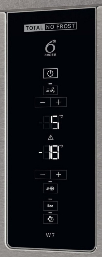 Холодильник з морозильною камерою Whirlpool W7X 83T MX - 7