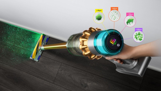 Аккумуляторный пылесос Dyson V15 Detect Absolute (2023) Gold/Gold (447000-01) - 5