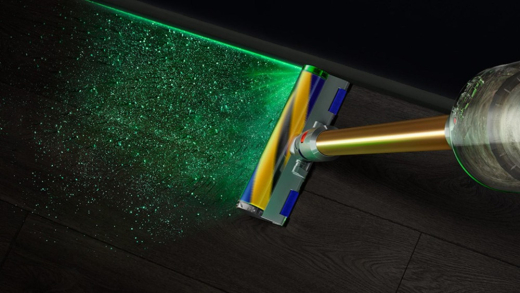 Аккумуляторный пылесос Dyson V15 Detect Absolute (2023) Gold/Gold (447000-01) - 7