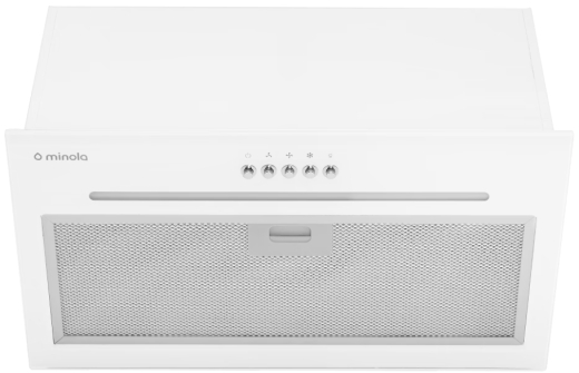 Вытяжка встраиваемая Minola HBI 5664 WH GLASS 1000 LED Line - 1