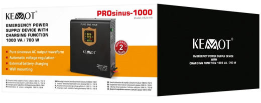 ДБЖ Kemot PROsinus-700 12В (URZ3410) - 4