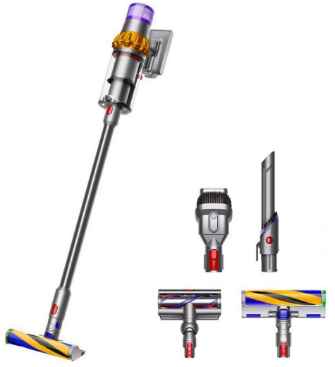 Акумуляторний пилосос Dyson V15 Detect Absolute 2023 Yellow/Nickel (446986-01) - 1