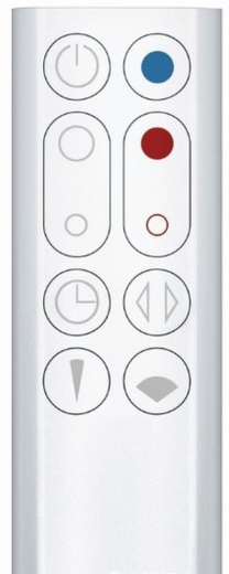 Обігрівач-вентилятор Dyson AM09 Hot+Cool Jet Focus White (473400-01) - 3