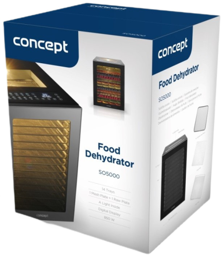 Сушарка для овочів та фруктів CONCEPT SO5000 - 9