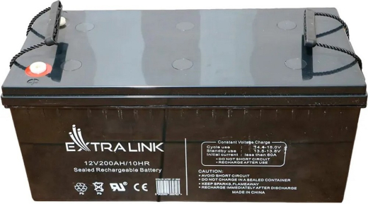 Акумуляторна батарея Extralink AGM 12V-200Ah (EX.9793) - 1