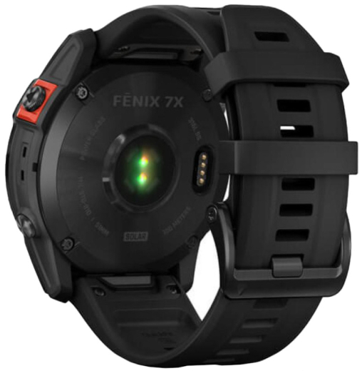 Смарт-часы Garmin Fenix 7X Solar Slate Gray with Black Band (010-02541-00/01/0A) - 9