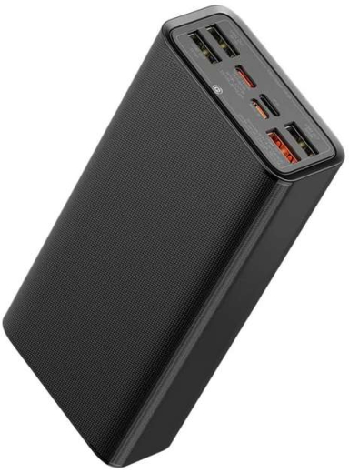 Зовнішній акумулятор (павербанк) Baseus Amblight Digital Display 26800mAh 65w Black (P10022402113-00) - 3