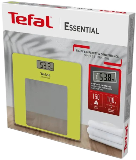 Ваги підлогові Tefal Essential Lemon PP1305V0 - 4