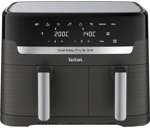 Мультипіч (аерофритюрниця) Tefal Dual Easy Fry&Grill Air Fryer EY905B10 - 1