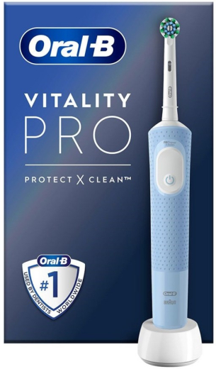 Електрична зубна щітка Oral-B Vitality D103.413.3 PRO Protect X Clean Vapor Blue - 3