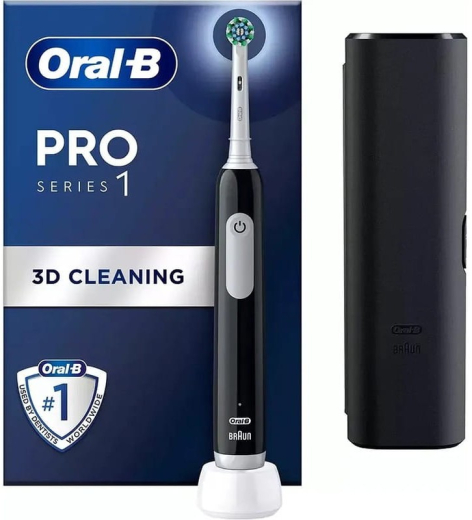 Електрична зубна щітка Oral-B PRO1 D305.513.3X Black - 2