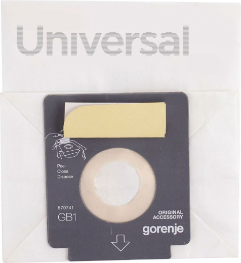 Набір одноразових мішків Gorenje GB1PBU ((5 шт) - 2