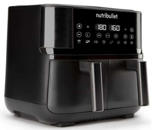 Мультипечь (аэрофритюрница) Nutribullet Twin Drawer Air Fryer NBA081B - 2