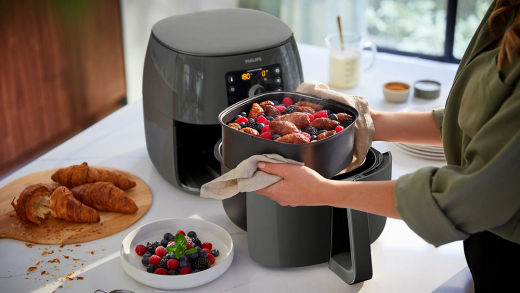 Мультипіч (аерофритюрниця) Philips Premium Airfryer XXL HD9765/40 - 4