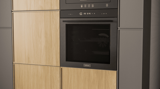 Вбудована духовка Kernau KBO 1281 TC Gun Metal - 2