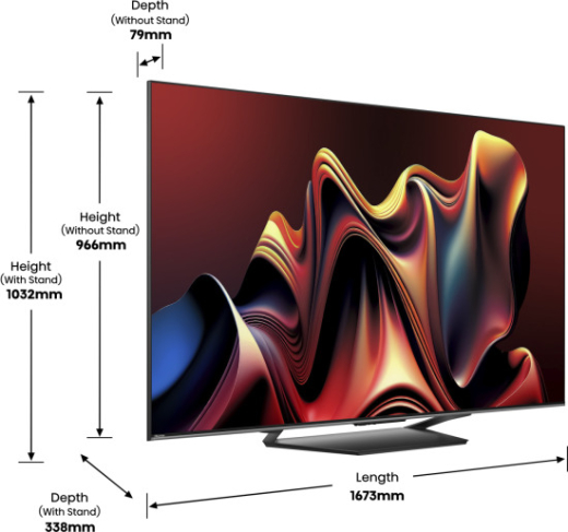 Телевизор Hisense 75U7NQ - 9