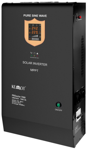 Сонячний інвертор гібридний Kemot PROSolar-7000 (URZ3434) - 1