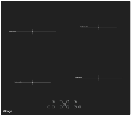 Электрическая варочная поверхность Kluge KPI6012BP - 1