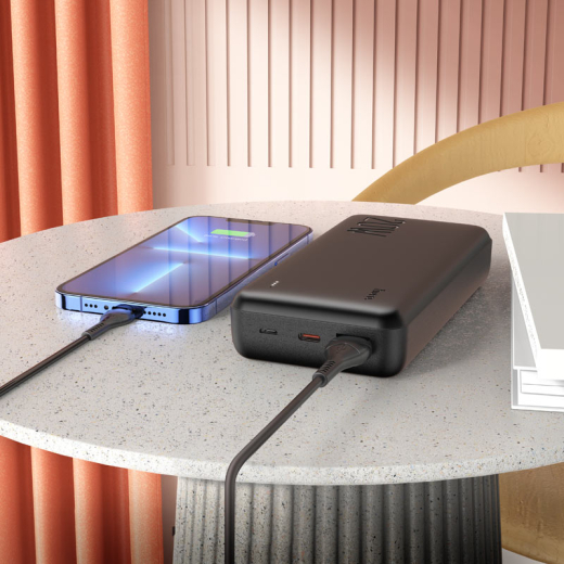 Повербанк Hoco J87A 20000mAh 20W Black - 5