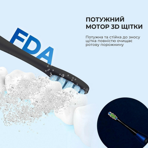 Електрична зубна щітка Oclean F1 Dark Blue - 4