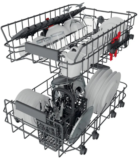 Посудомийна машина Whirlpool WSFC3M27X - 5