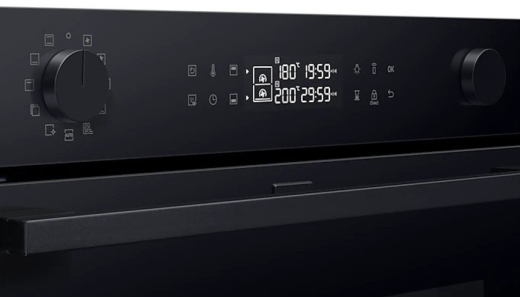 Духовка електрична DUAL COOK Samsung NV7B4545VAK - 6