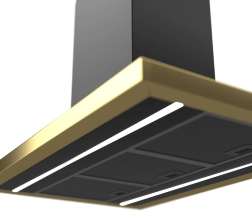Витяжка Kernau KCH 0890.1 B Gold Island - 3