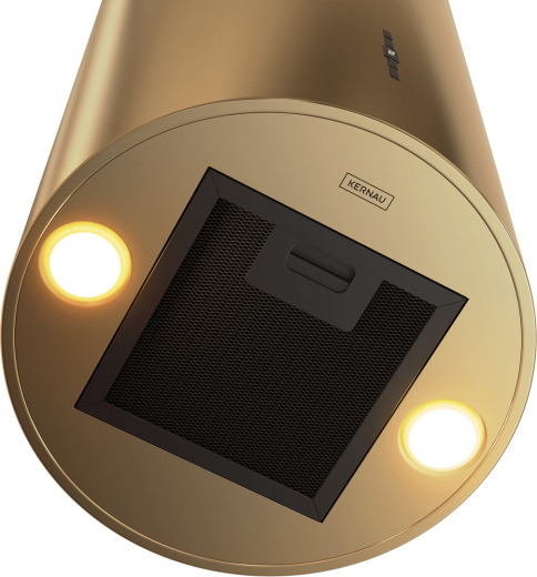 Витяжка декоративна KERNAU KCH I 0331 LIGHT GOLD - 3