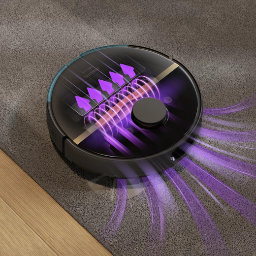Робот-пилосос миючий Philips HomeRun 7000 Series Aqua Black (XU7000/01) - 4